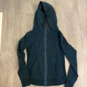 Lululemon Scuba full zip sweatshirt sz 8